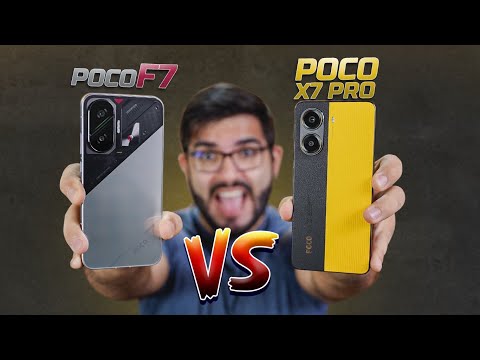 EITA! POCO F7 vs X7 PRO! Qual comprar agora? Comparativo completo