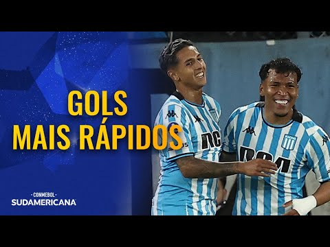 OS GOLS MAIS RÁPIDOS DA CONMEBOL SUDAMERICANA