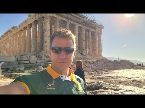 Ian Haggerty RSA 🇿🇦 is live! At the Parthenon in Greece