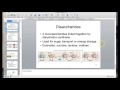 Biological Molecules and Reactions