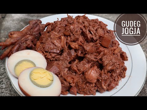 CARA MEMBUAT GUDEG NANGKA TELUR KHAS JOGJA