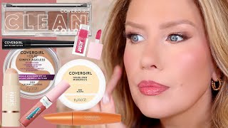 I Tried A Full Face of COVERGIRL Cosmetics (w/surprising results!)