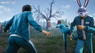 Free fire x Squid game 😮 Freefire Animation free rewards