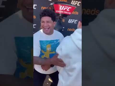 Justin Gaethje Break Punch Machine, Too Much Power