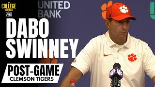 Dabo Swinney Recaps Clemson's Win vs. Georgia Southern, Concern Levels for Clemson Tigers