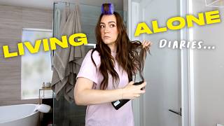 My Last Living Alone Diaries: Grocery Shopping, Getting Back into Routine and Work!!