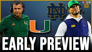 Notre Dame vs Miami - Early Preview