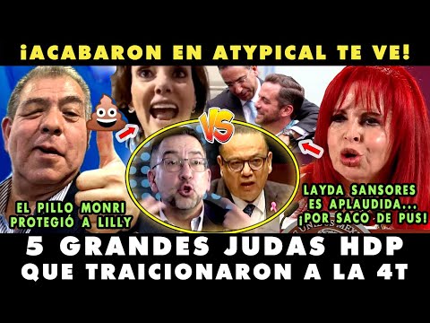 ¡LOS REPUDIAN EN LAS CALLES! TOP 5 GRANDES JUDAS DE LA 4T ¡TRAICIONAN A AMLO y CLAUDIA!