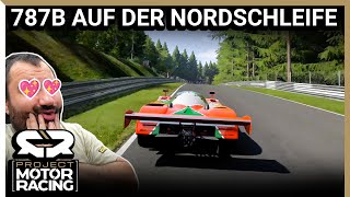 Der Mazda 787B in Project Motor Racing ist ein Biest auf der Nordschleife