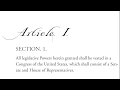 US Senate and Congressional Powers