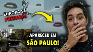 OVNI ENORME EM SÃO PAULO + ESFERA METÁLICA EM VULCÃO + OVNIs NA ESPANHA + BUNKERS NA EUROPA