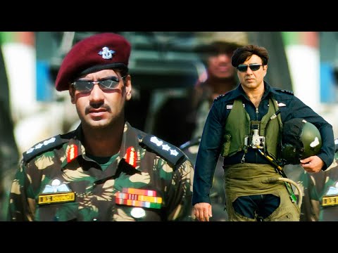 सनी देओल और अजय देवगन देश भक्ति धमाकेदार जबरदस्त एक्शन मूवी सीन्स | Ajay Devgan & Sunny Deol Fight