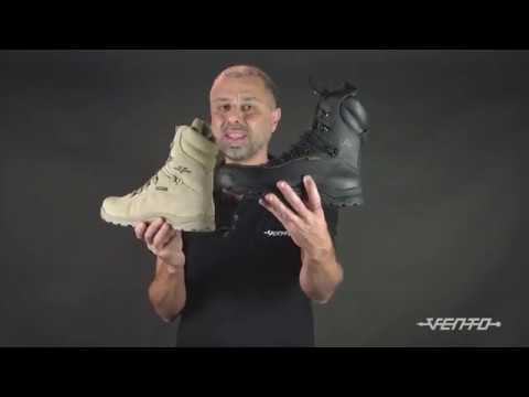 Coturno Militar Impermeável Elite Nanox - Marrom - Vento