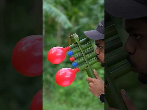 DIY Five Balloone Slingshots with Bamboo Creations #Bamboo #Slingshots #Bambooart