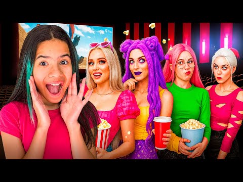 SURPRESA de ANIVERSÁRIO PRA MIKAELLY NO CINEMA COM SUA FAMILIA !!