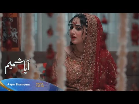 Aapa Shameem Episode 19 Teaser - Ghalati Ho Gye Hai Mujhe Se - Aapa Shameem Next Episode Promo Revie