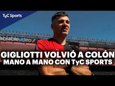 Emanuel GIGLIOTTI  🔥 "COLÓN tiene que VOLVER A PRIMERA porque ahí pertenece" ⚽ Entrevista completa