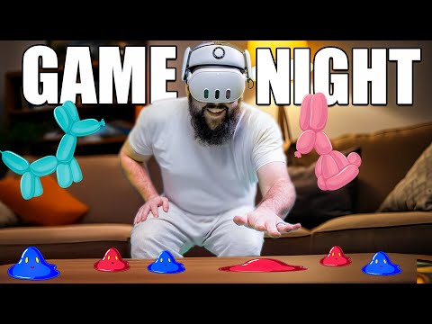 Mixed Reality on Quest 3 Has Changed Game Night FOREVER