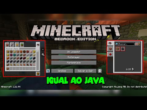 COMO DEIXAR O SEU MINECRAFT PE 1.21.40+ IGUAL AO MINECRAFT JAVA EDITION !! (Bedrock)