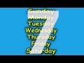 Singing Days of the Week Activities