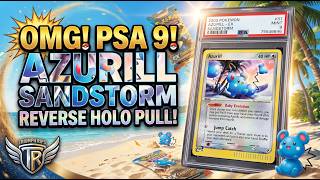 INSANE Vintage Pokémon Pull! PSA 9 Azurill Reverse Holo - Triumph Rips
