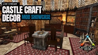 Castle Craft Decor Mod Showcase - Ark Survival Ascended