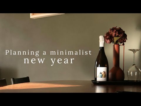 How To Plan For a Minimalist New Year