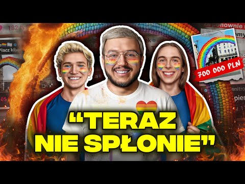 BUDUJĄ NIEZNISZCZALNĄ TĘCZĘ LGBTQIA+ W WARSZAWIE 😅