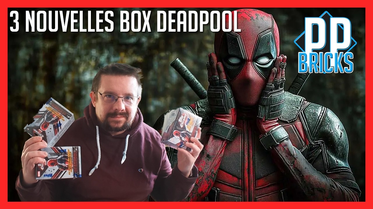 (FR) 3 NOUVELLES BOX TOPPS CHROME DEADPOOL 2025