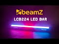 BeamZ LCB224 LED Light Bar Wall Washer with 224x SMD RGB LEDs