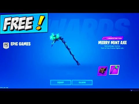 Claim FREE Merry Minty Pickaxe CODES (TRUTH) Fortnite...