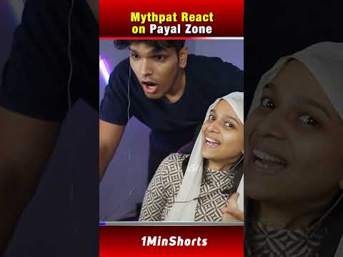 @Mythpat Reaction 😂 on Payal Zone - @YTExamPayal Said Mythpat is Dead 😱 #shorts #viral #mythpat