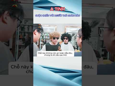 A Tinh Cuộc chiến với người thú nhân bản #haihuoc #giaitri