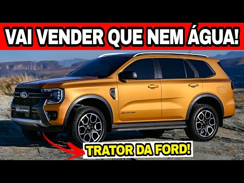 NOVO EVEREST V6 DIESEL NO BRASIL: O SUV DA RANGER QUE VAI SER LÍDER EM 2025!