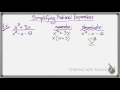 Simplifying Rational Expressions and Factoring