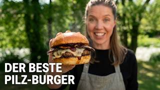 Dieser Pilzburger schmeckt wie Hähnchen? 🍄 Vegetarisches Grillrezept vom Profi | BonGusto
