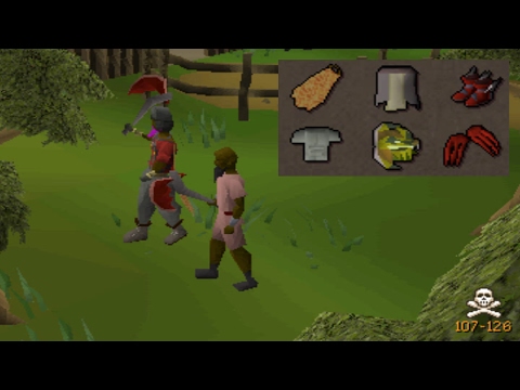 Pretending to be a skiller in a PvP world (they didn't see this coming)