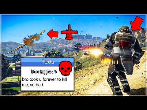 How To Troll Griefers With BALLISTIC ARMOR on GTA Online!