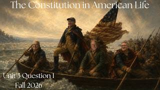 The Constitution in American Life Fall 2026: Unit 3 Question 1