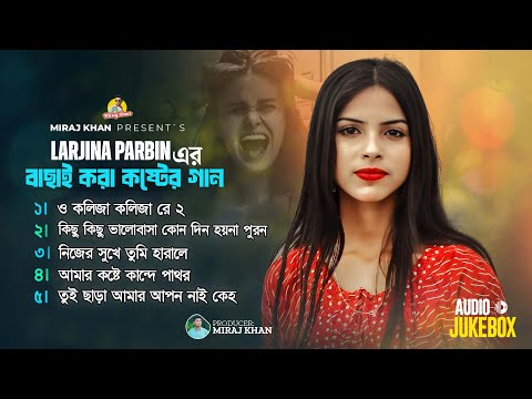 লারজিনার সেরা ৫ টি কষ্টের গান । Larjina Parbin Best Song । বাছাই করা  কলিজা কাঁপানো কষ্টের গান 2024