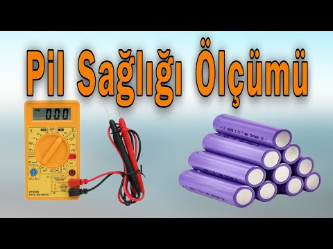 Pil Sağlığı ve Pil Kalitesi Ölçümü / En Kolay Yöntem