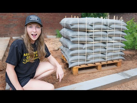 The Pros Weren’t Here… So We Poured 3,000 lbs Ourselves