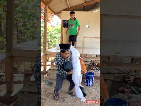 Oman cao dilempar pocong #ngakak #davidsunairi #wargads
