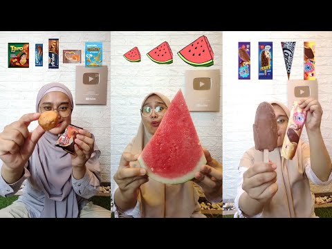 Kumpulan Video Jajanan Warung, Semangka 🍉 & Es Krim 🍨