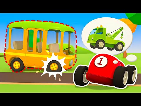 Guess the vehicle with Helper cars! New adventures of emergency vehicles and racing cars.