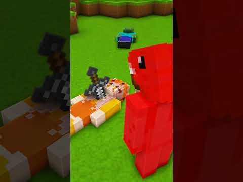 KIZ Arkadaşımı Savaşta Kaybettim !! 💔 #shorts #minecraft