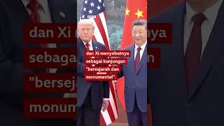 Pertemuan Xi Jinping dan Donald Trump di China, tidak ada perempuan di sesi terakhir