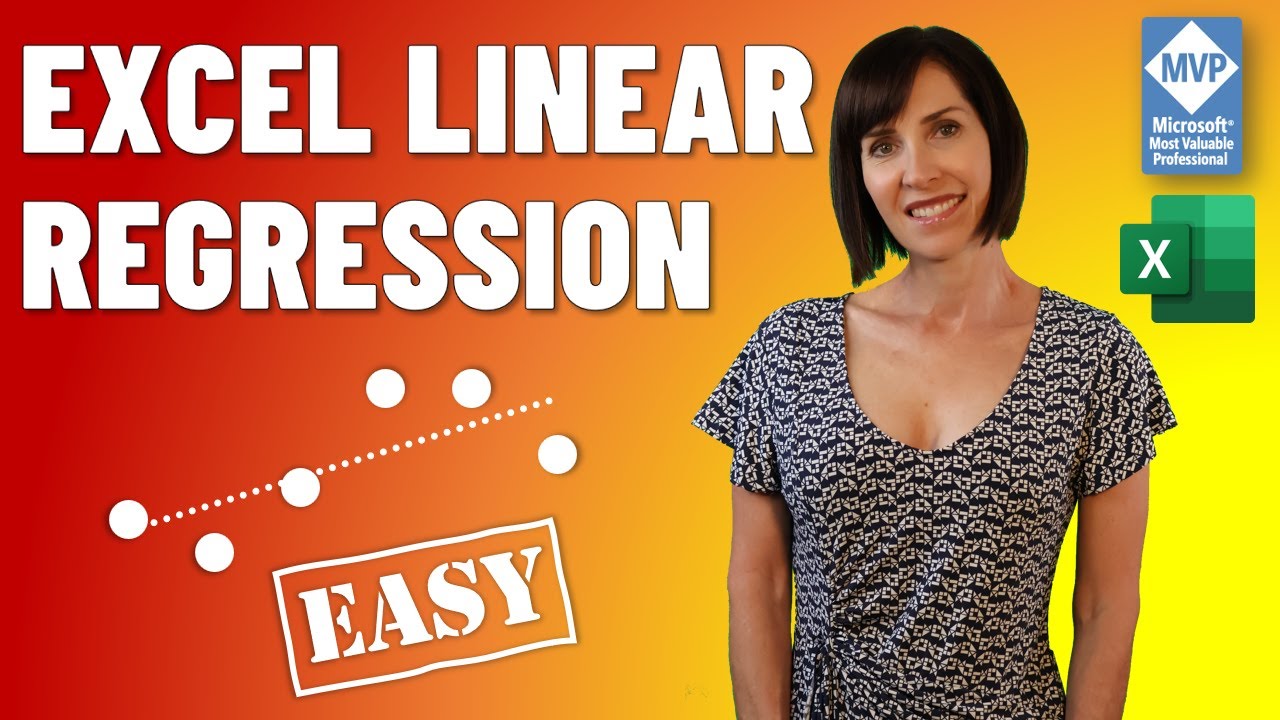 Excel Linear Regression The EASY Way!