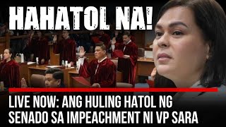HULING HATOL SA IMPEACHMENT NI SARA