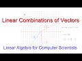 Linear Combinations and Vector Spaces
